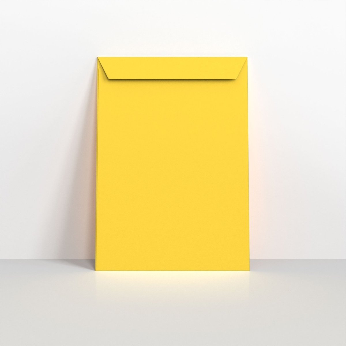 Mid Yellow Coloured Peel and Seal Envelopes - C4 - 324 x 229mm