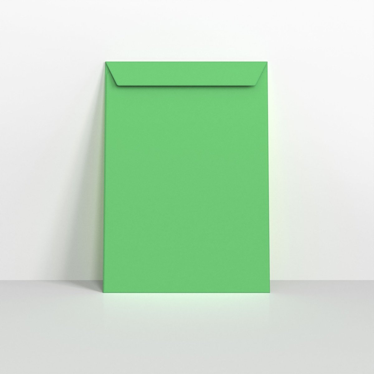 Pale Green Coloured Peel and Seal Envelopes - C4 - 324 x 229mm
