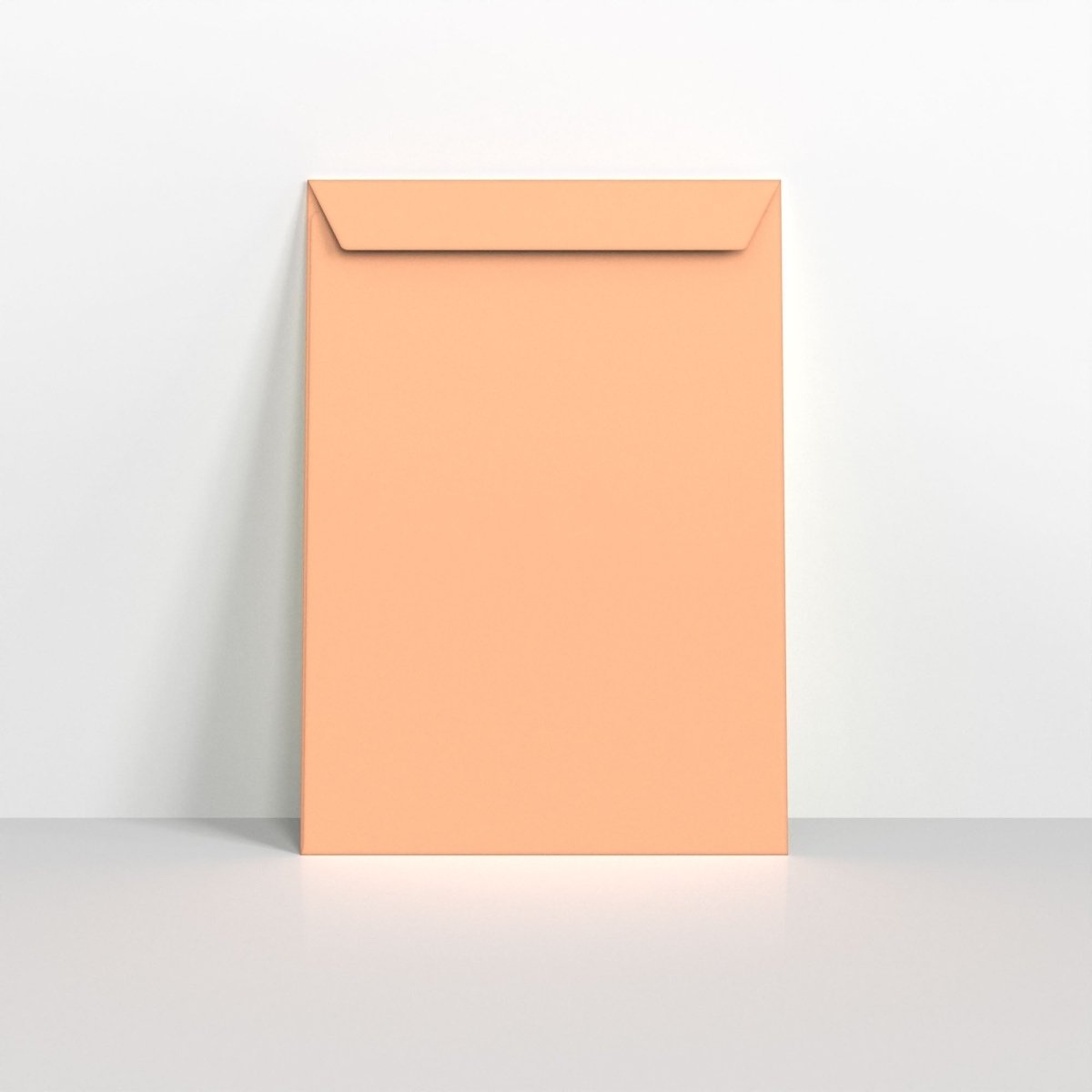 Salmon Pink Coloured Peel and Seal Envelopes - C4 - 324 x 229mm