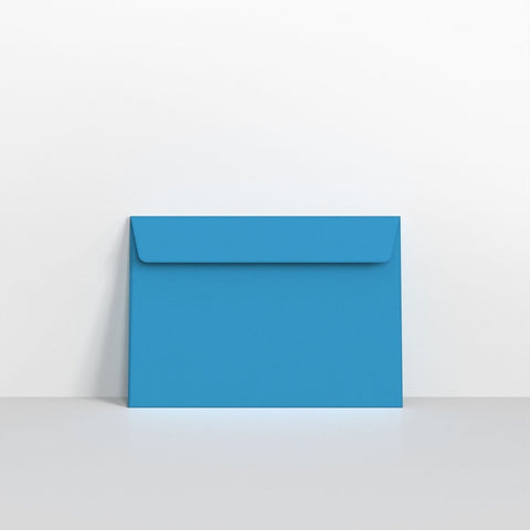 LCC6BB - Bright Blue Coloured Peel and Seal Envelopes - Coloured Peel and Seal Envelope