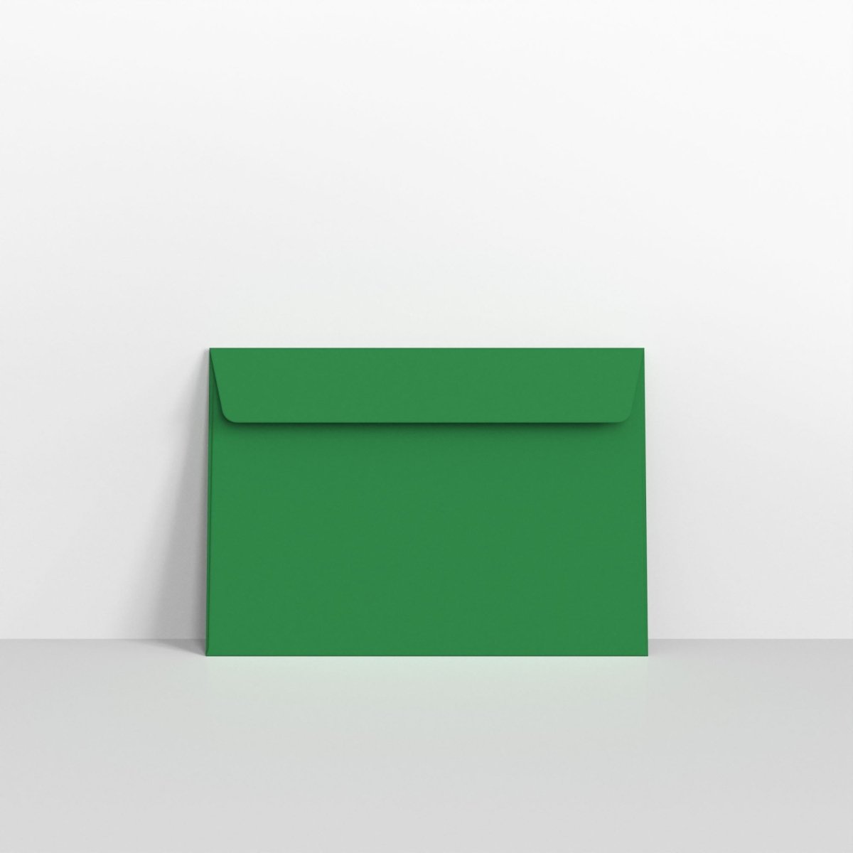 Dark Green Coloured Peel and Seal Envelopes - C6 - 114 x 162mm
