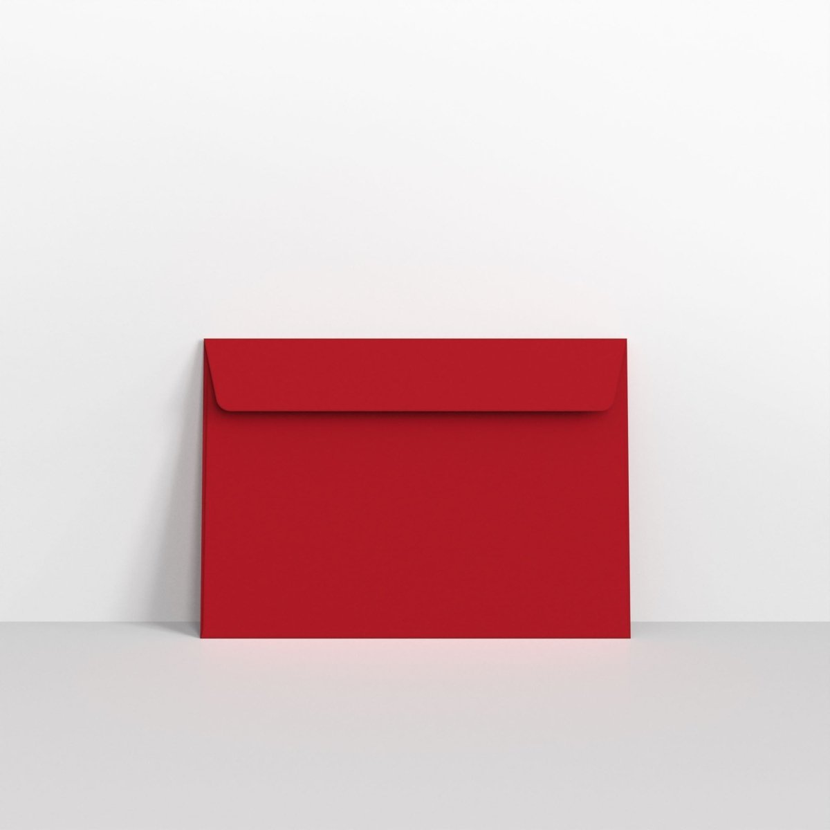 Dark Red Coloured Peel and Seal Envelopes - Without Window C6 - 114 x 162mm