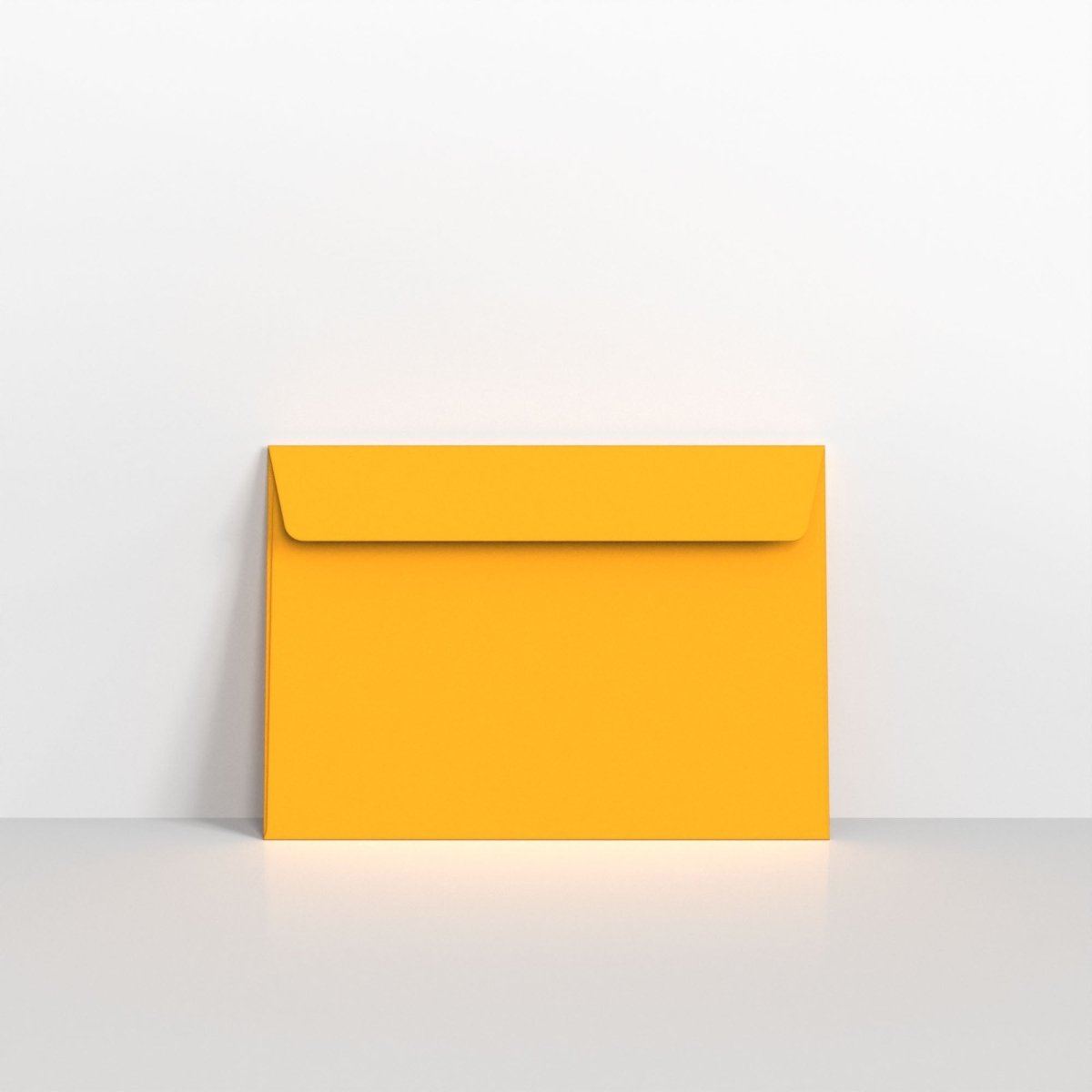Dark Yellow Coloured Peel and Seal Envelopes - Without Window C6 - 114 x 162mm
