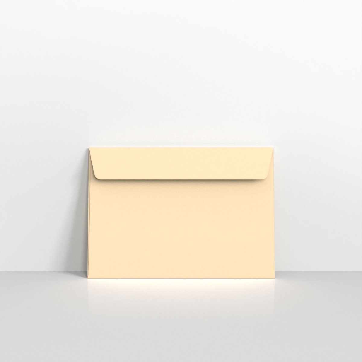 Magnolia Coloured Peel and Seal Envelopes - C6 - 114 x 162mm