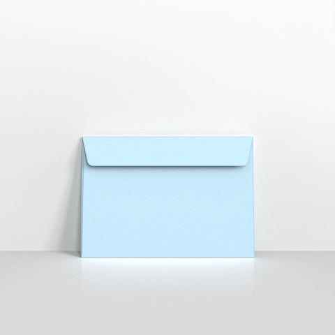 LCC6PB - Pale Blue Coloured Peel and Seal Envelopes - Coloured Peel and Seal Envelope