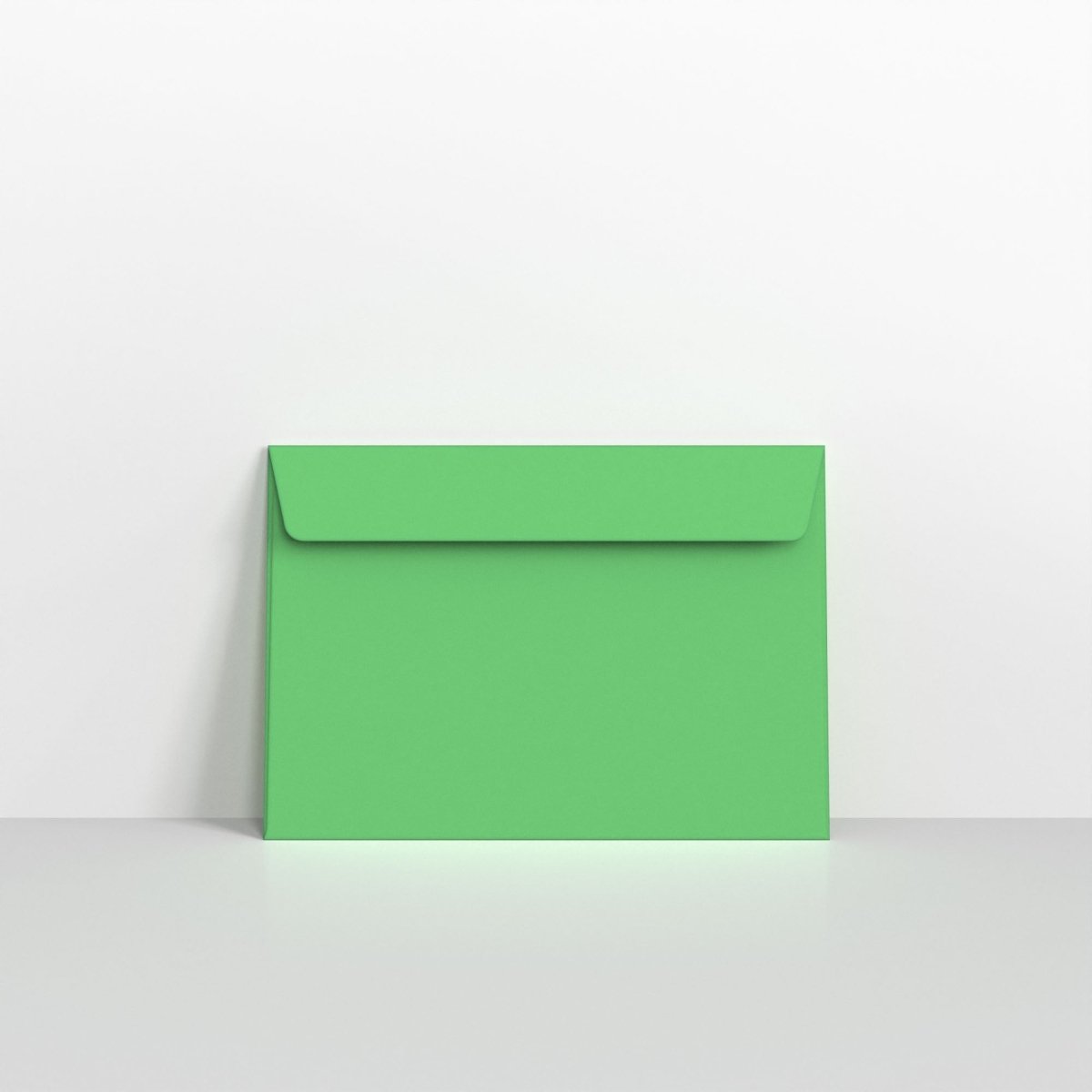 Pale Green Coloured Peel and Seal Envelopes - C6 - 114 x 162mm