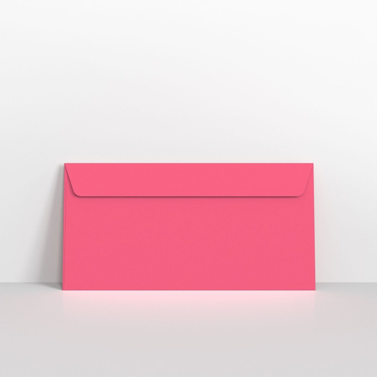 Bright Pink Coloured Peel and Seal Envelopes - DL - 110 x 220mm