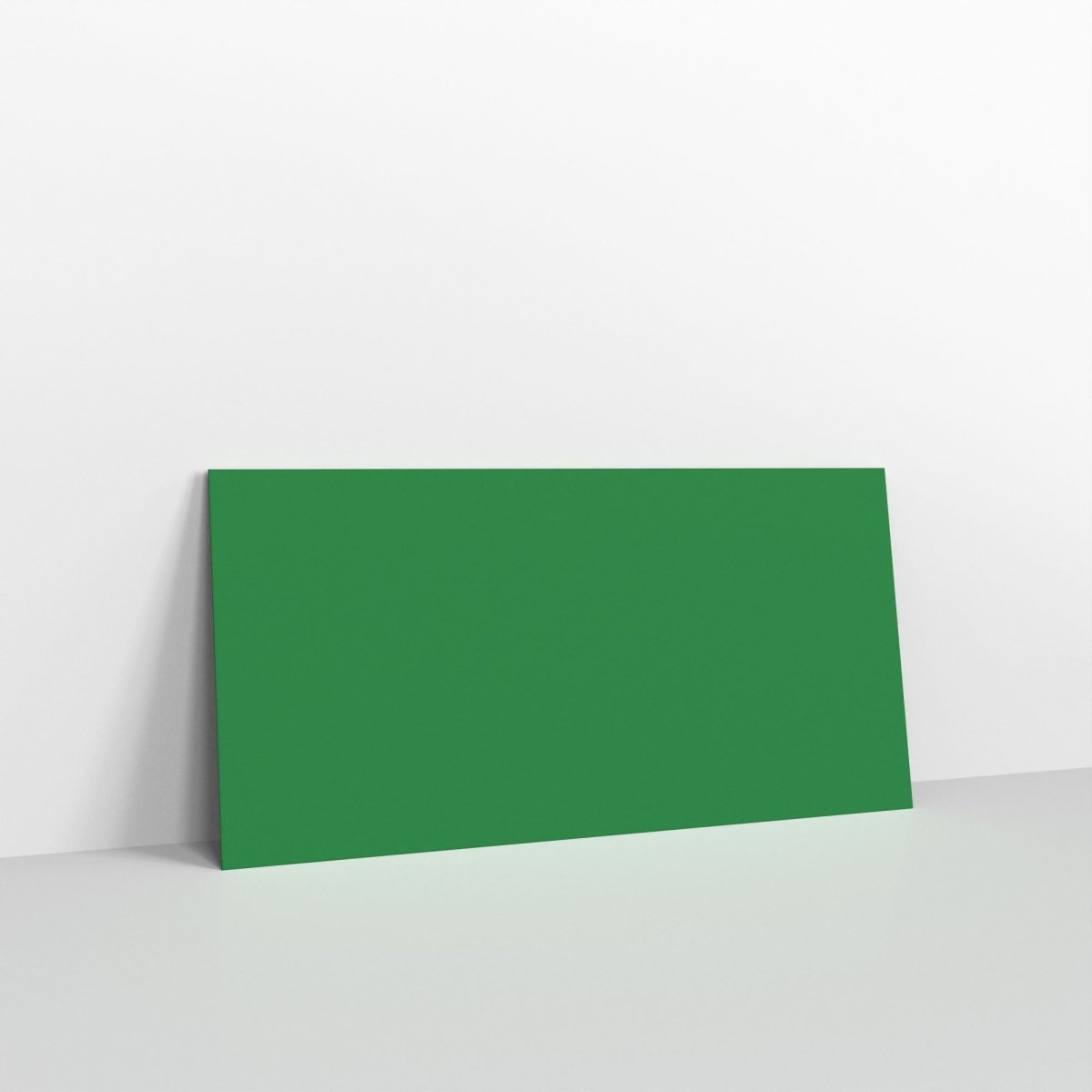 Dark Green Coloured Peel and Seal Envelopes - DL - 110 x 220mm