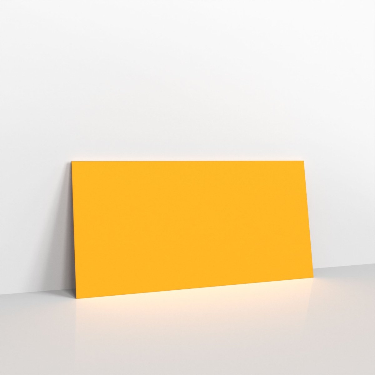 Dark Yellow Coloured Peel and Seal Envelopes - Without Window DL - 110 x 220mm