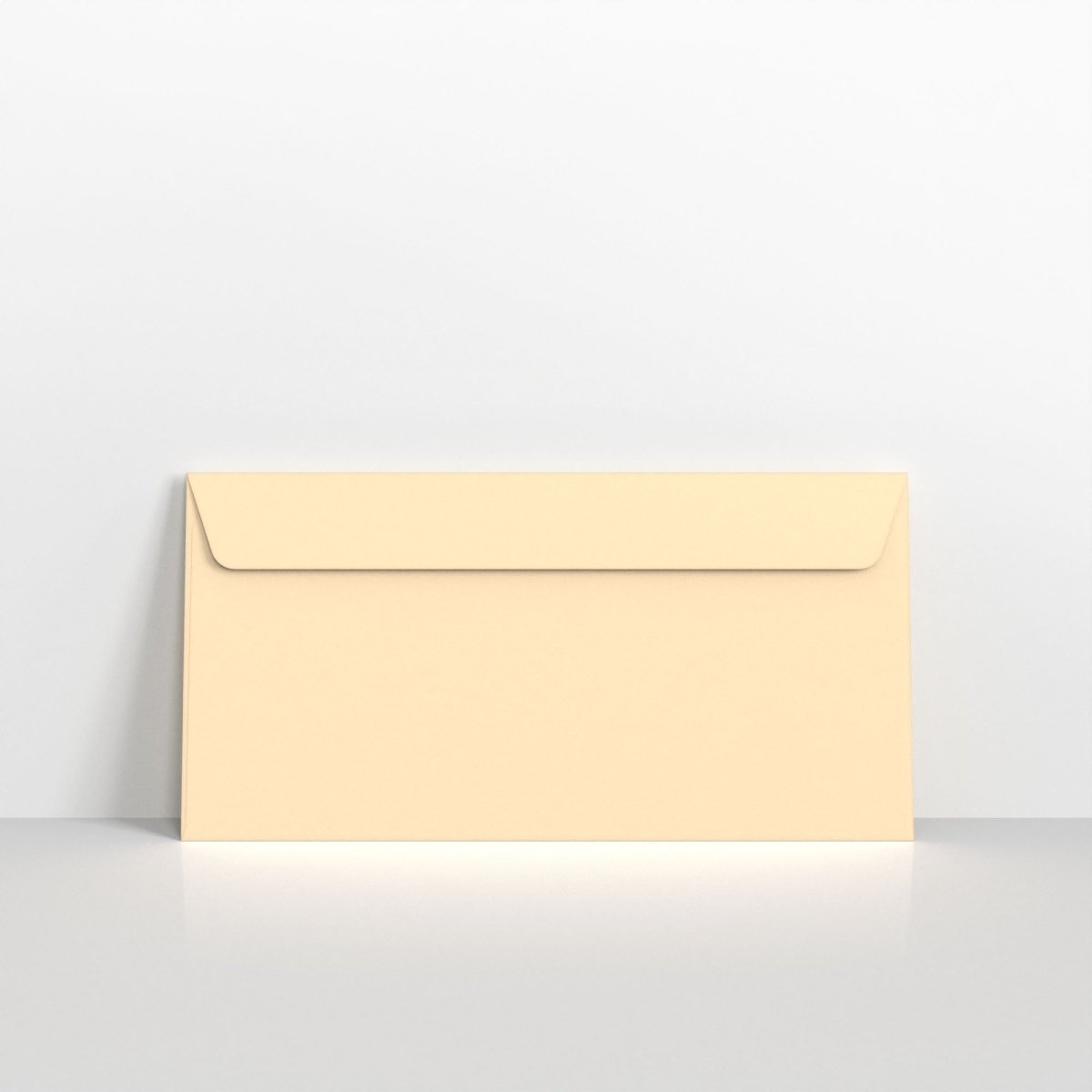 Magnolia Coloured Peel and Seal Envelopes - DL - 110 x 220mm