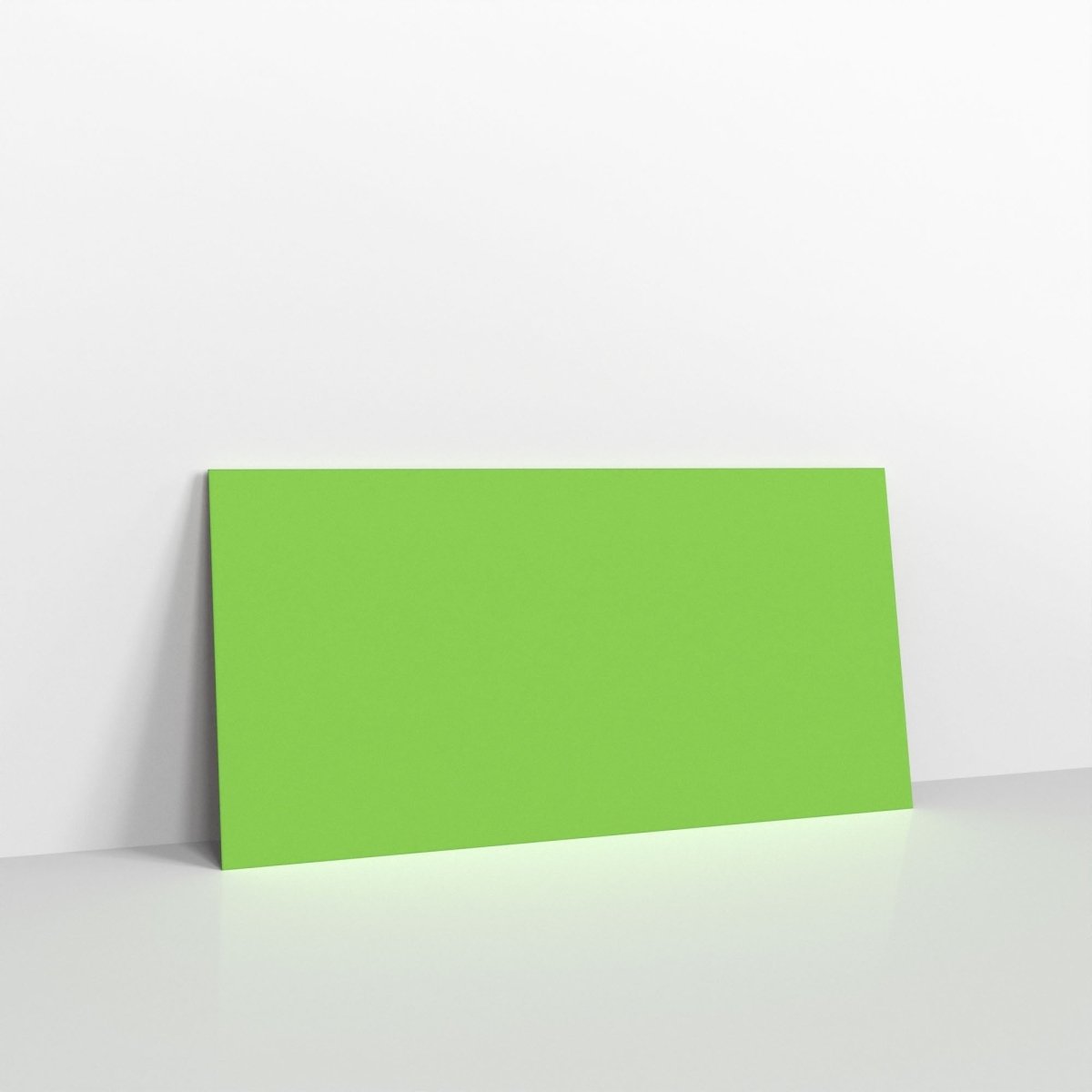 Mid Green Coloured Peel and Seal Envelopes - DL - 110 x 220mm