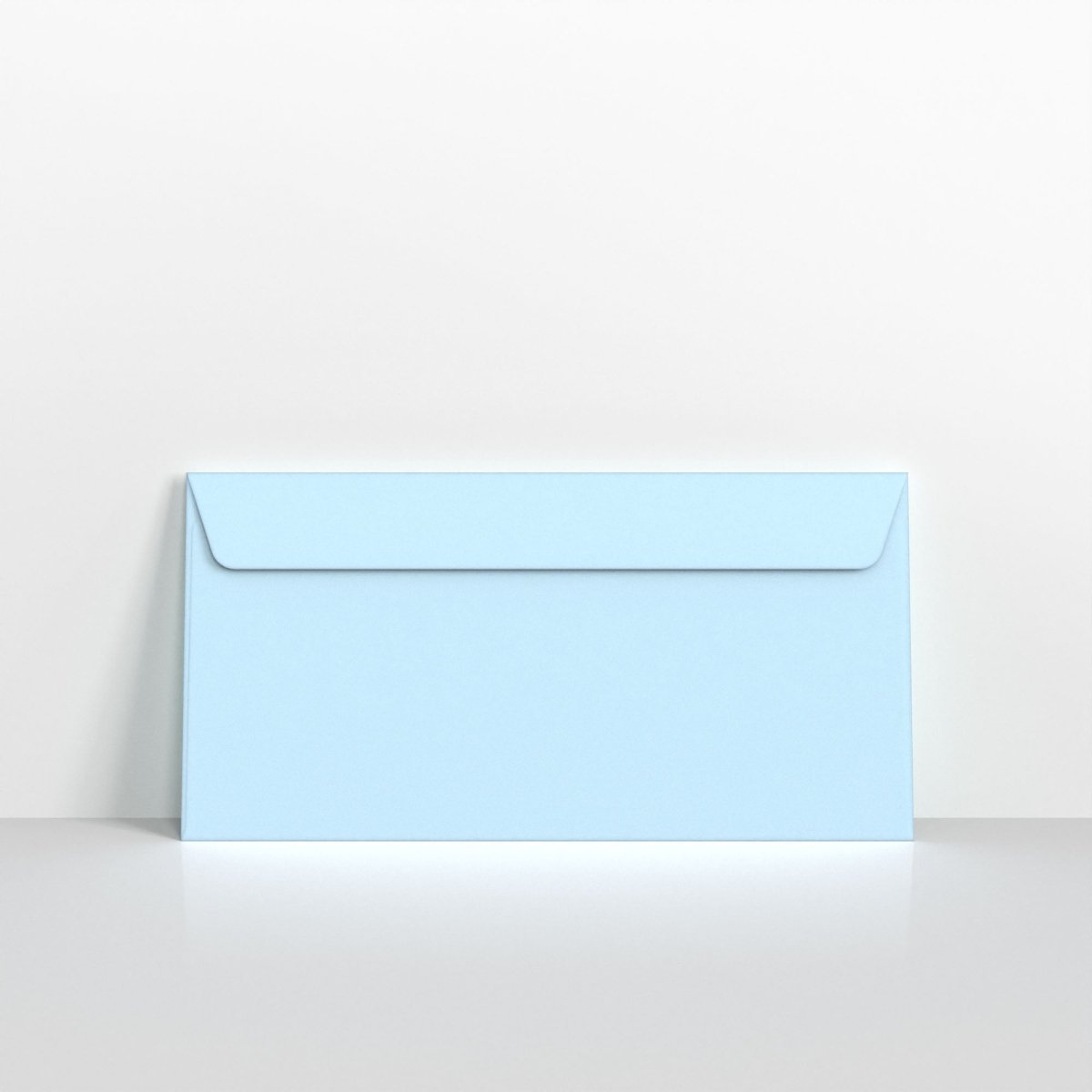 Pale Blue Coloured Peel and Seal Envelopes - DL - 110 x 220mm