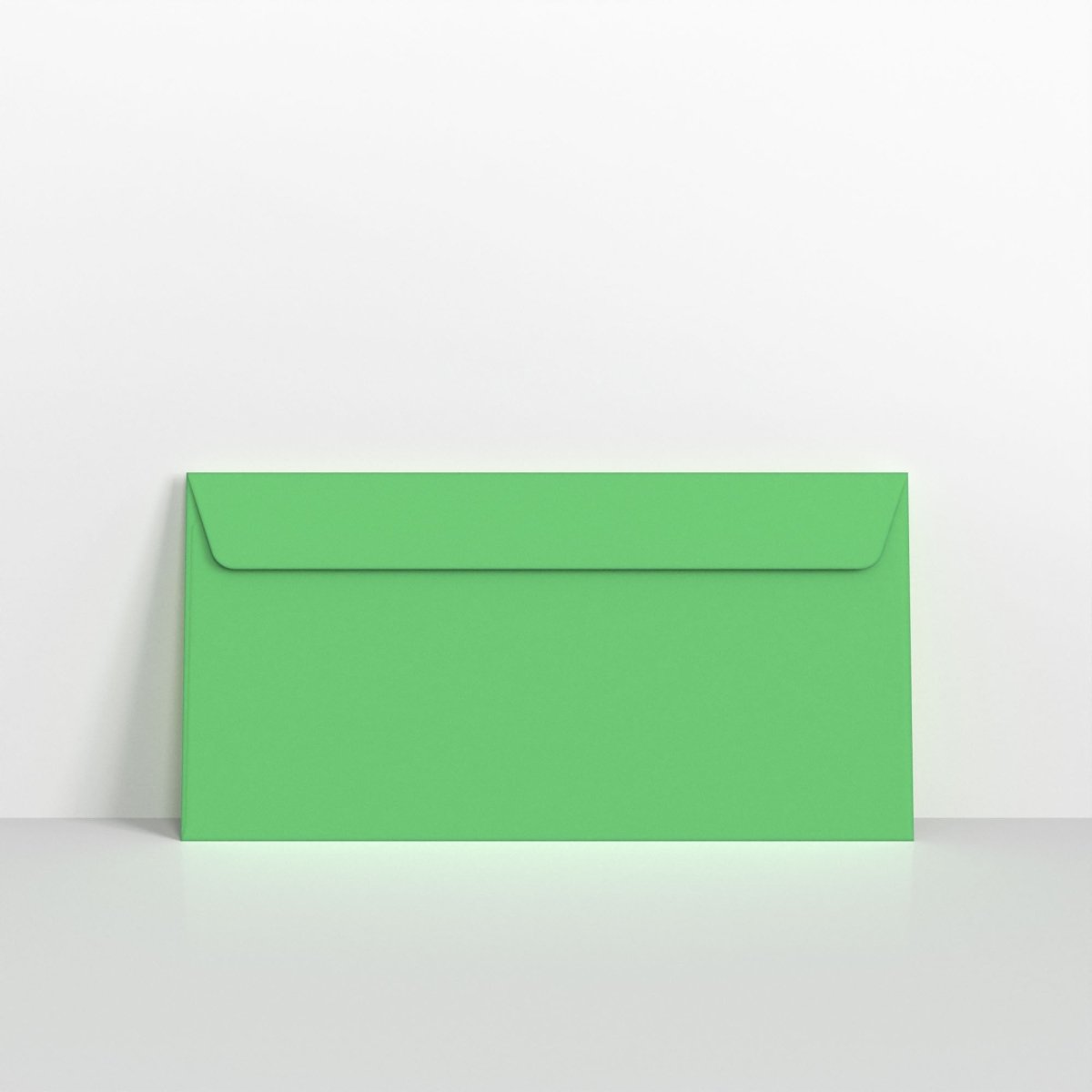 Pale Green Coloured Peel and Seal Envelopes - DL - 110 x 220mm