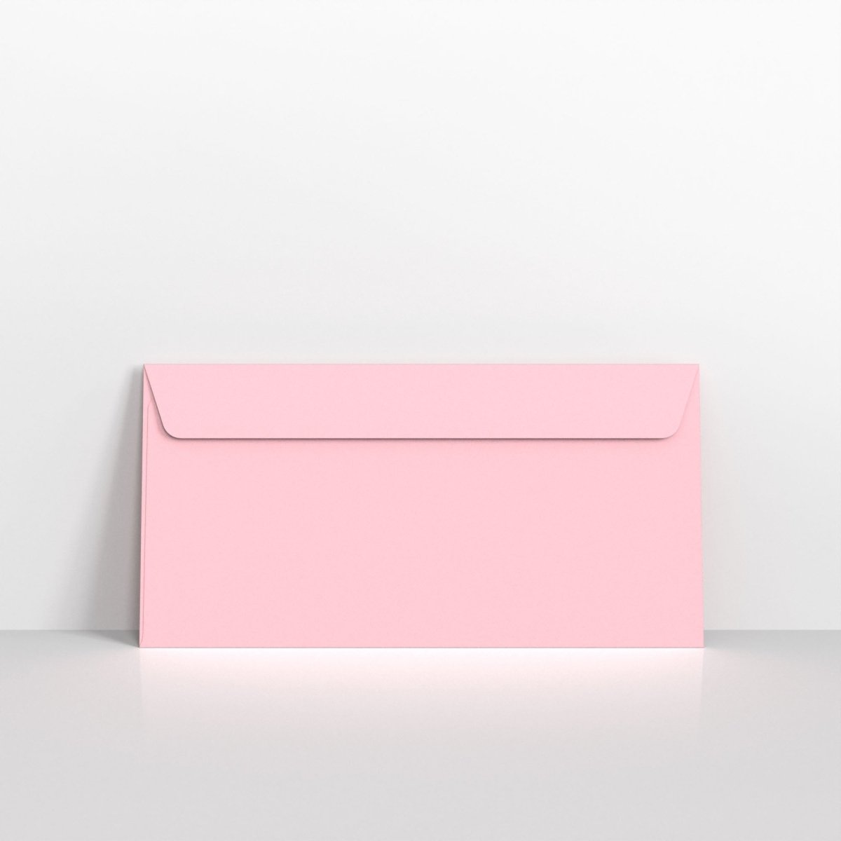 Pale Pink Coloured Peel and Seal Envelopes - DL - 110 x 220mm