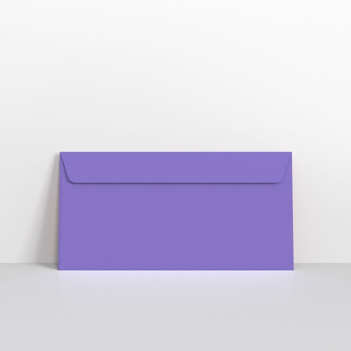 Purple Coloured Peel and Seal Envelopes - DL - 110 x 220mm