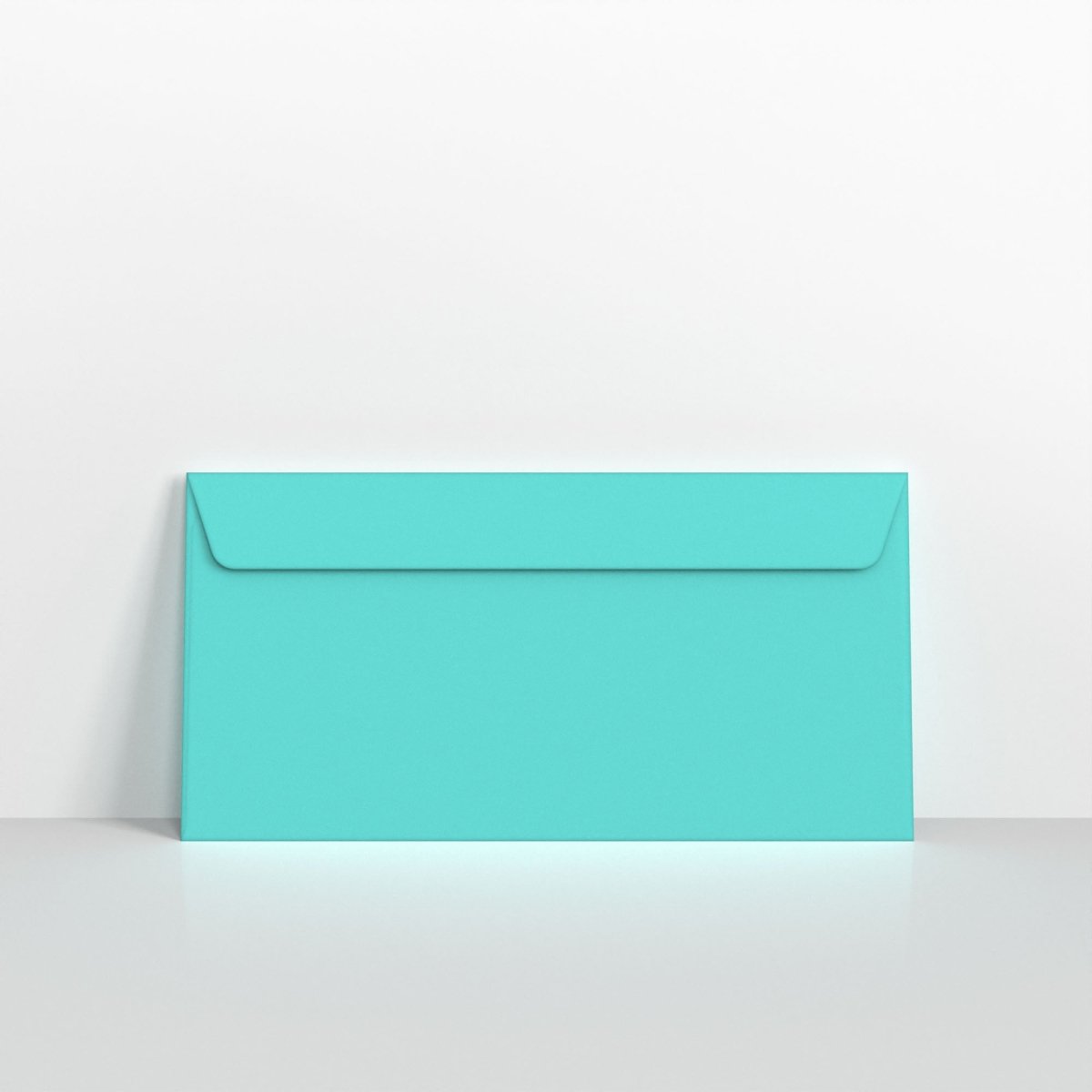 Robin Egg Blue Coloured Peel and Seal Envelopes - DL - 110 x 220mm