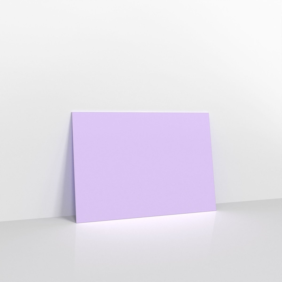 Lilac Lustre Coloured Gummed Greeting Card V Flap Envelopes - 125 x 175mm