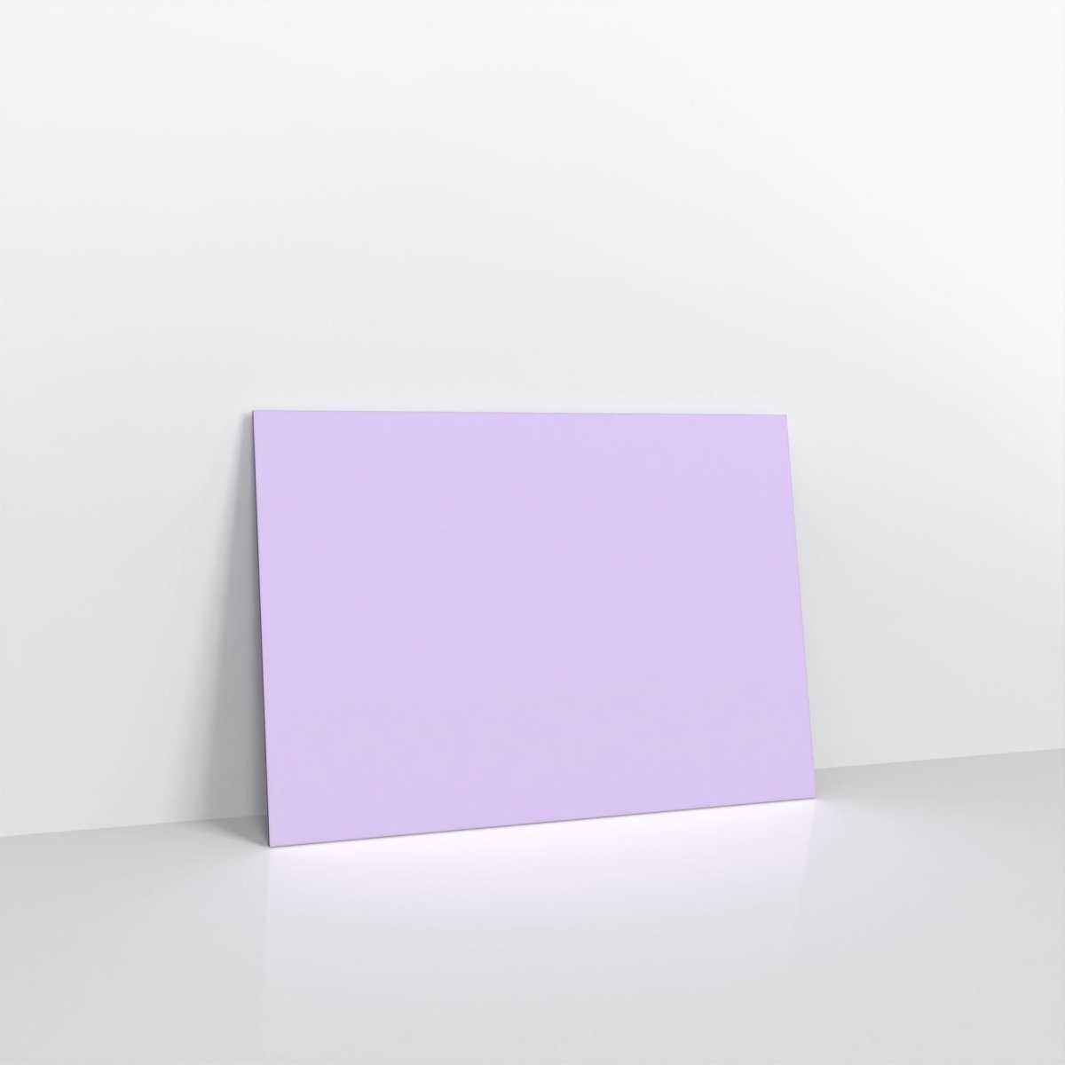 Lilac Lustre Coloured Gummed Greeting Card V Flap Envelopes - 133 x 184mm