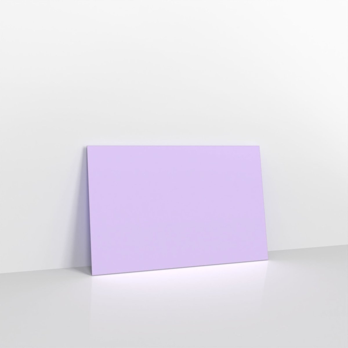 Lilac Lustre Coloured Gummed Greeting Card V Flap Envelopes -