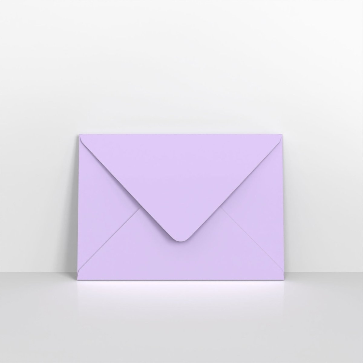 Lilac Lustre Coloured Gummed Greeting Card V Flap Envelopes - C5 - 162 x 229mm