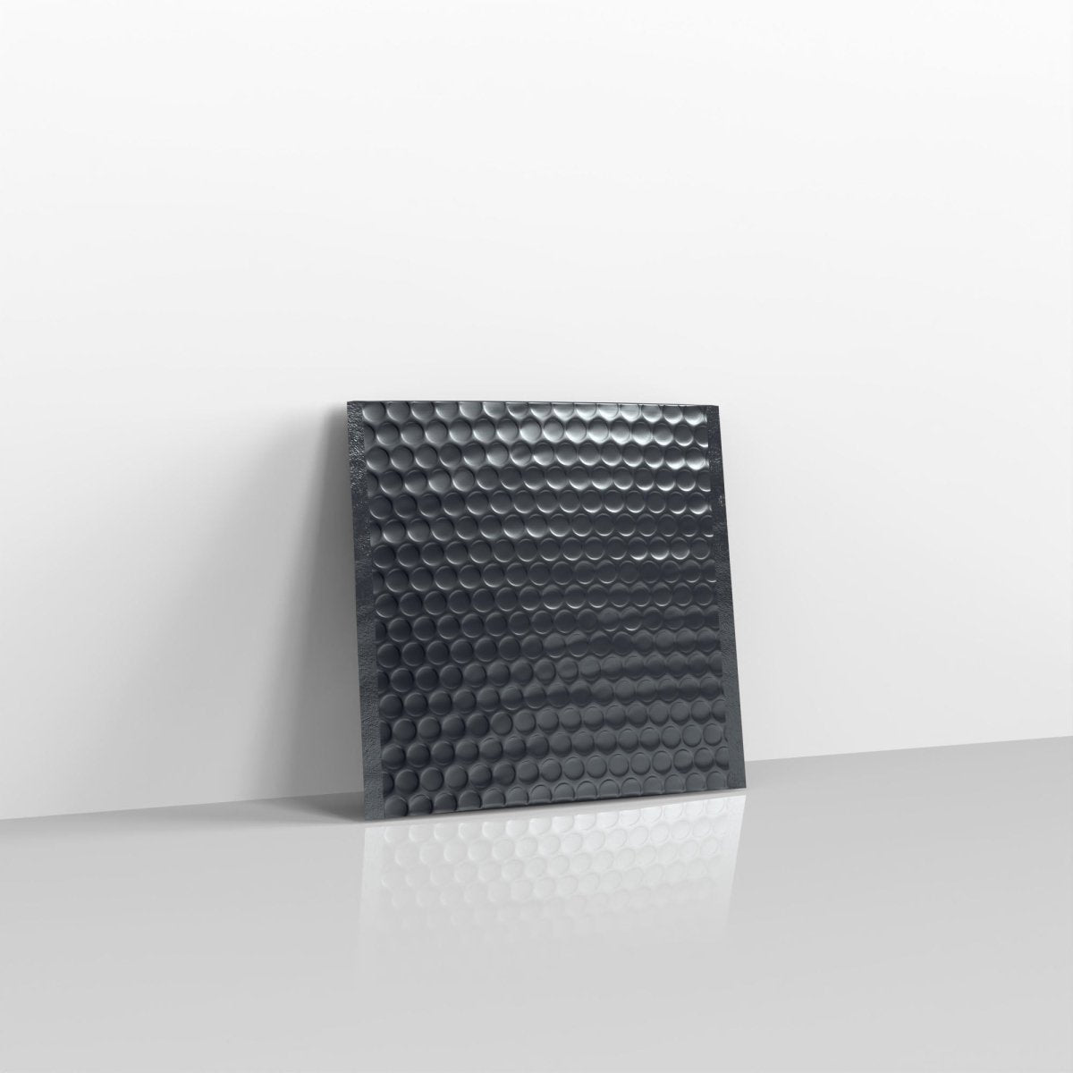 Black Metallic Finish Bubble Bag Mailers - 165 x 140mm