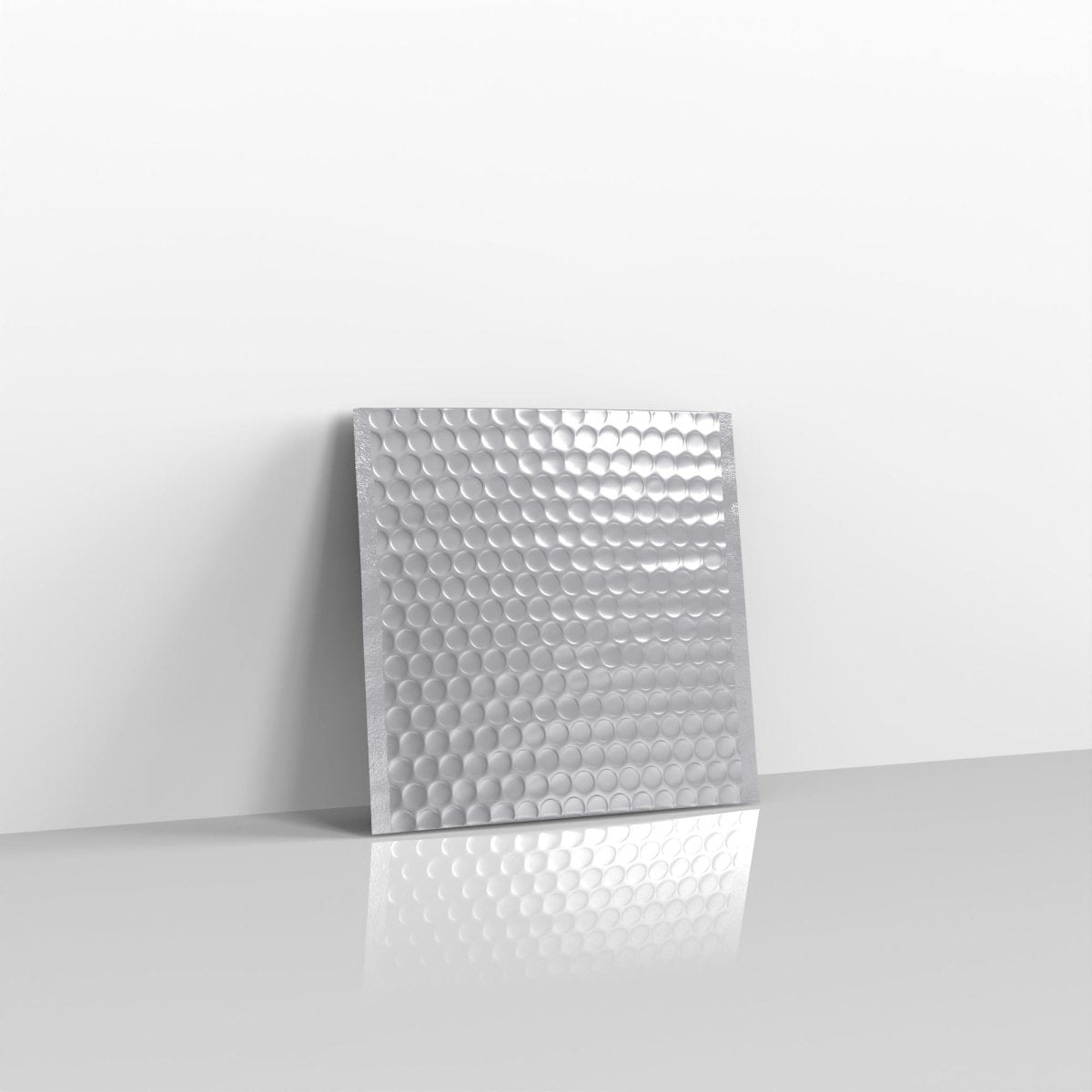 Silver Metallic Finish Bubble Bag Mailers - 165 x 140mm