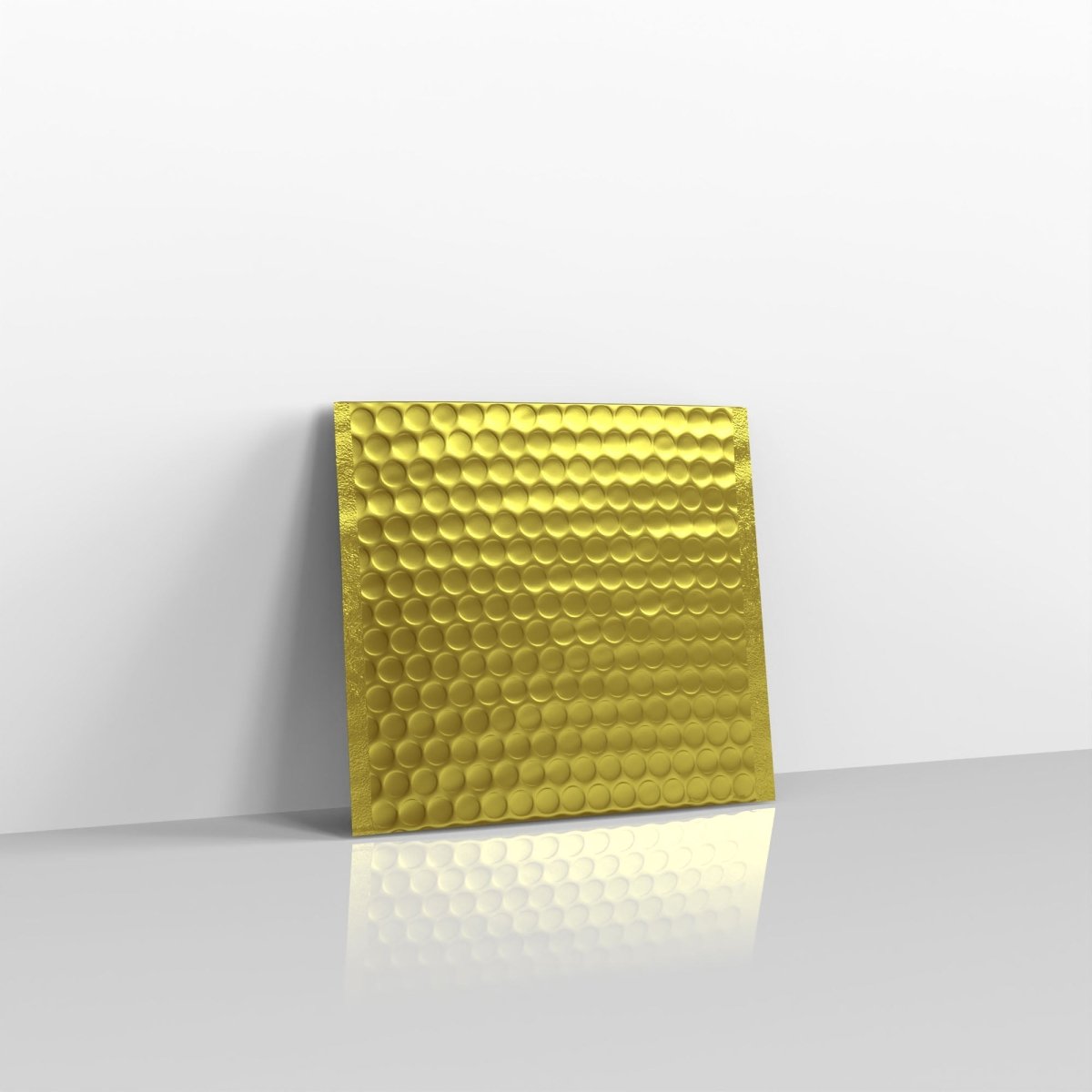 Gold Metallic Finish Bubble Bag Mailers - Square - 165 x 165mm