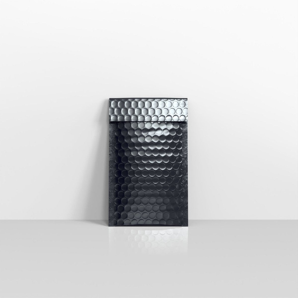 Black Metallic Finish Bubble Bag Mailers - 180 x 100mm