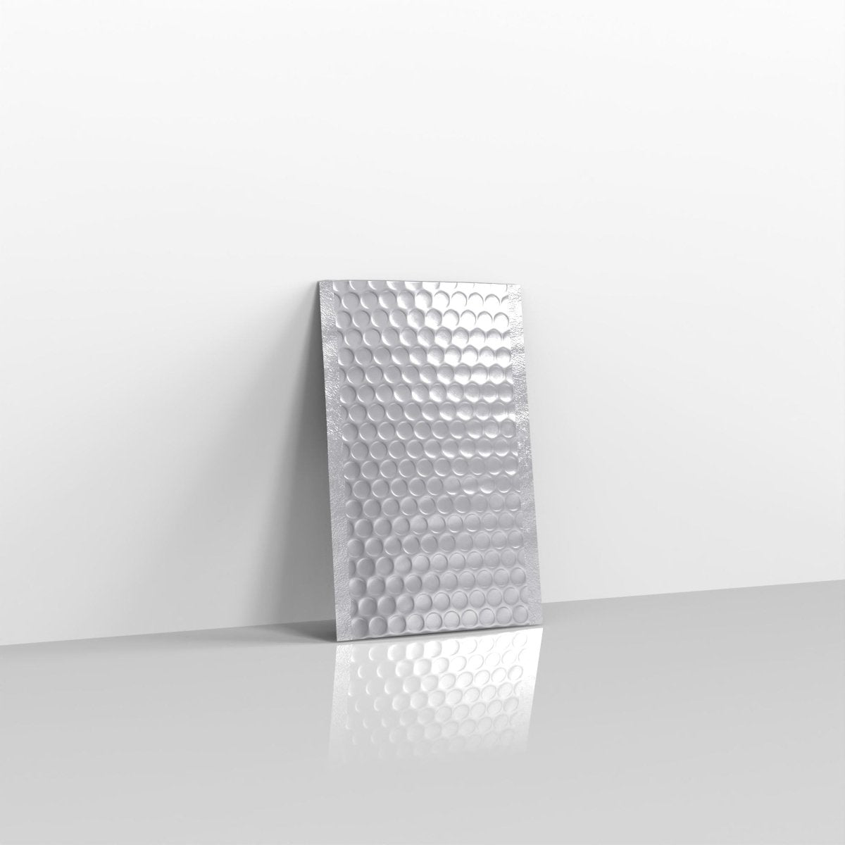 Silver Metallic Finish Bubble Bag Mailers - 180 x 140mm