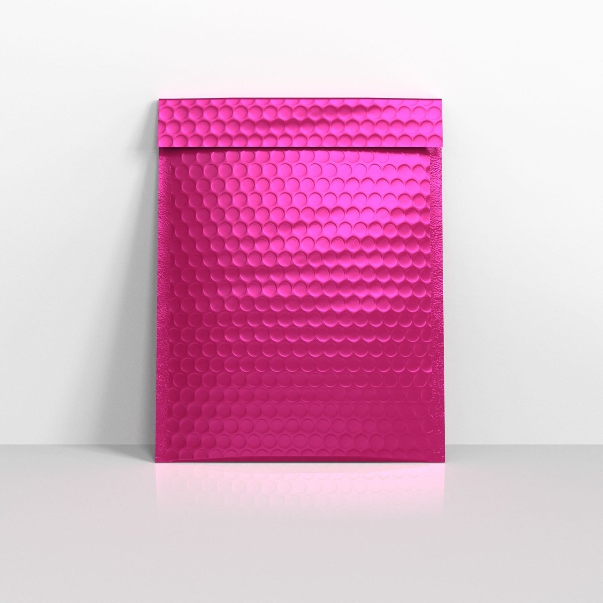 Hot Pink Metallic Finish Bubble Bag Mailers - C5+ - 250 x 180mm