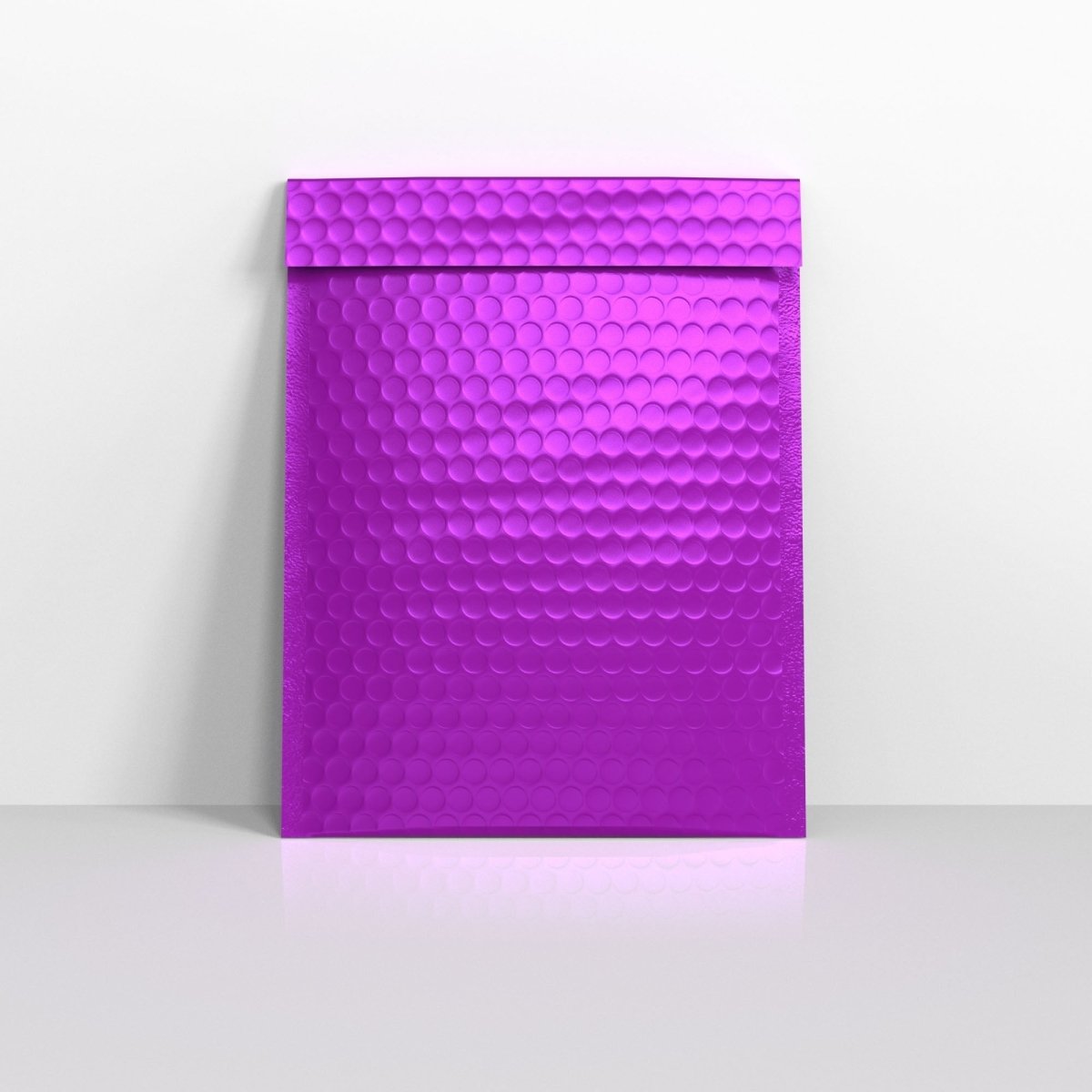 Purple Metallic Finish Bubble Bag Mailers - C5+ - 250 x 180mm