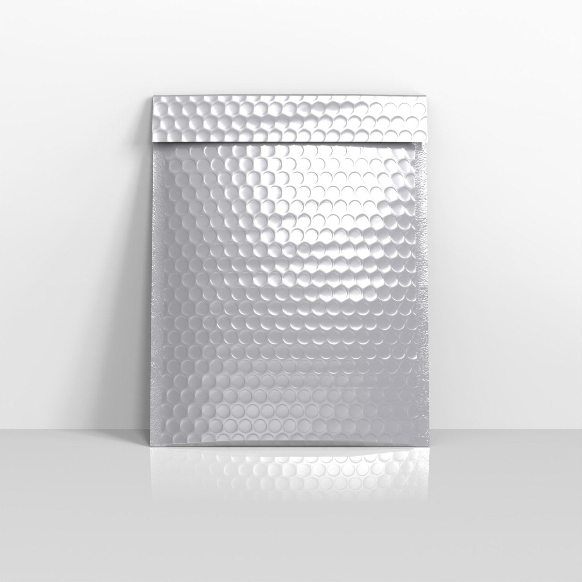 Silver Metallic Finish Bubble Bag Mailers - C5+ - 250 x 180mm