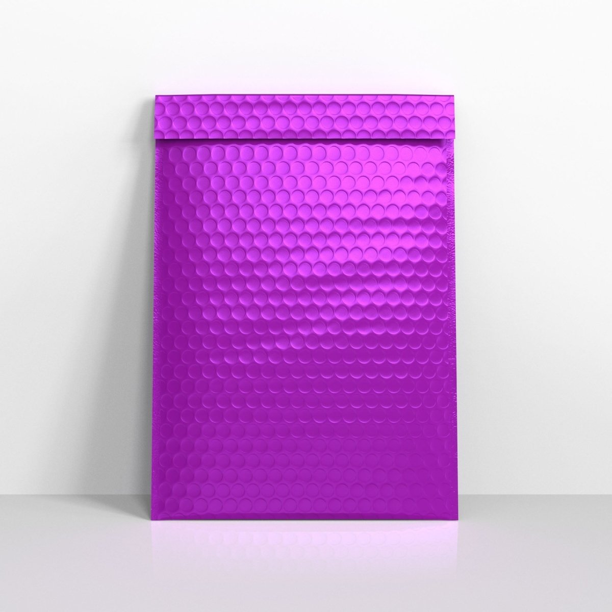 Purple Metallic Finish Bubble Bag Mailers - C4 - 324 x 230mm