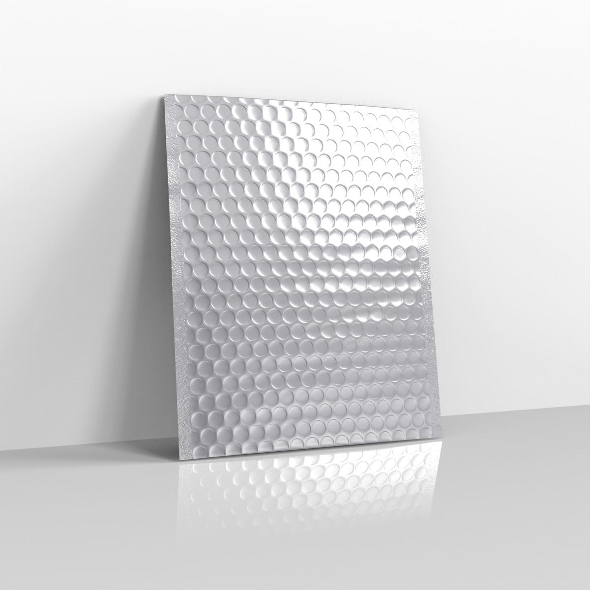 Silver Metallic Finish Bubble Bag Mailers - C4 - 324 x 230mm