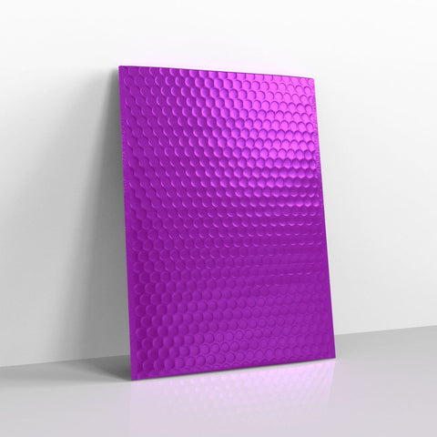 MB450P - Purple Metallic Finish Bubble Bag Mailers - Metallic Finish Bubble Bag Mailers