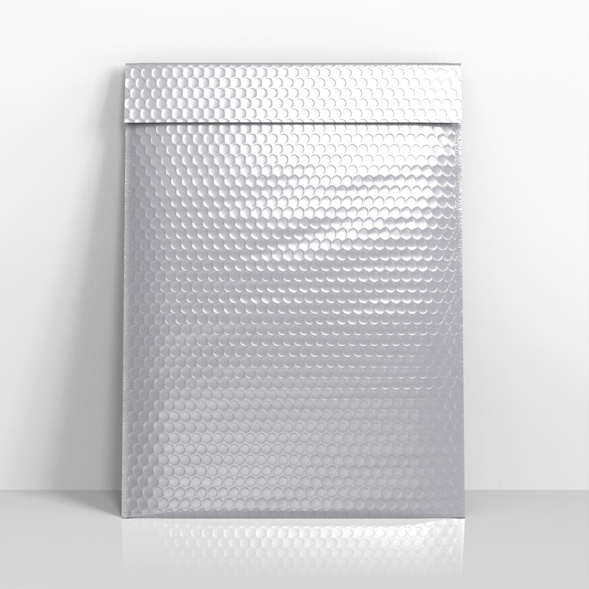 Silver Metallic Finish Bubble Bag Mailers - 450 x 320mm