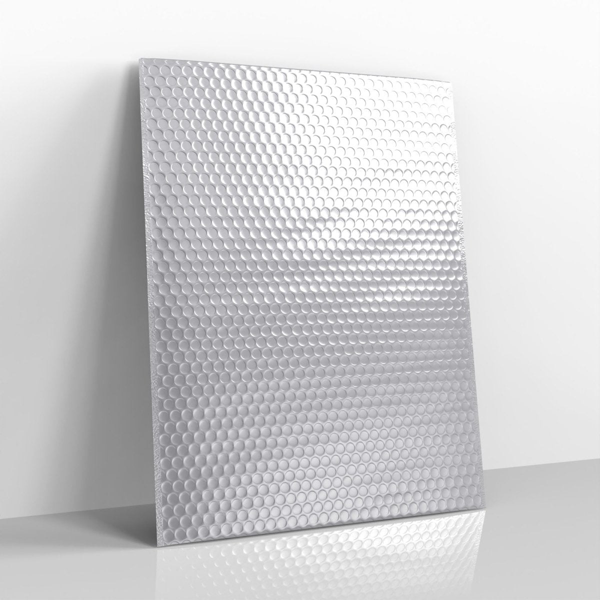 Silver Metallic Finish Bubble Bag Mailers - 450 x 320mm