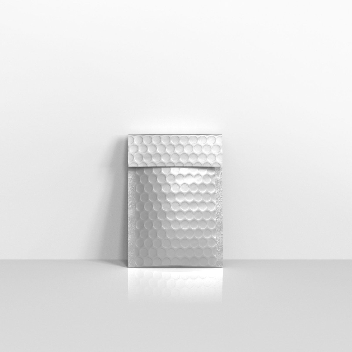 Silver Matt Finish Bubble Bag Mailers - 145 x 90mm