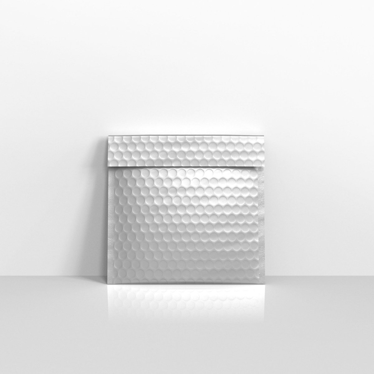 Silver Matt Finish Bubble Bag Mailers - Square - 165 x 165mm