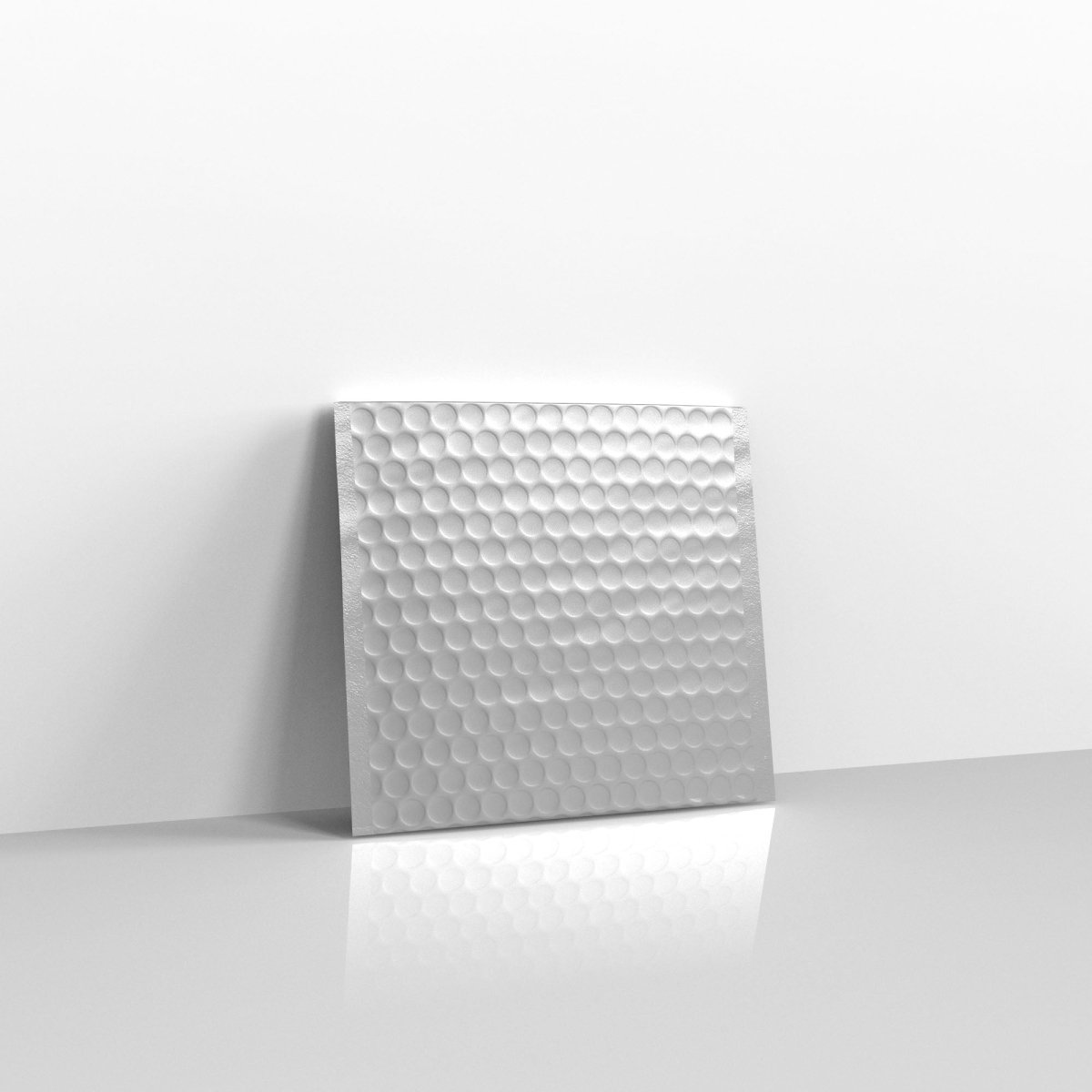 Silver Matt Finish Bubble Bag Mailers - Square - 165 x 165mm