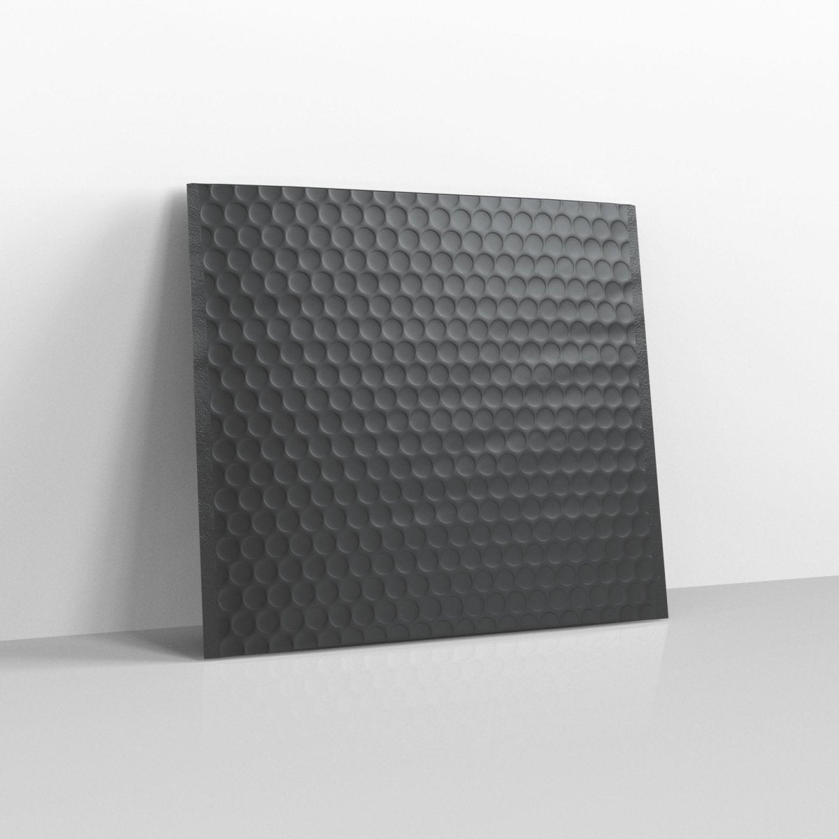 Black Matt Finish Bubble Bag Mailers - Square - 230 x 230mm