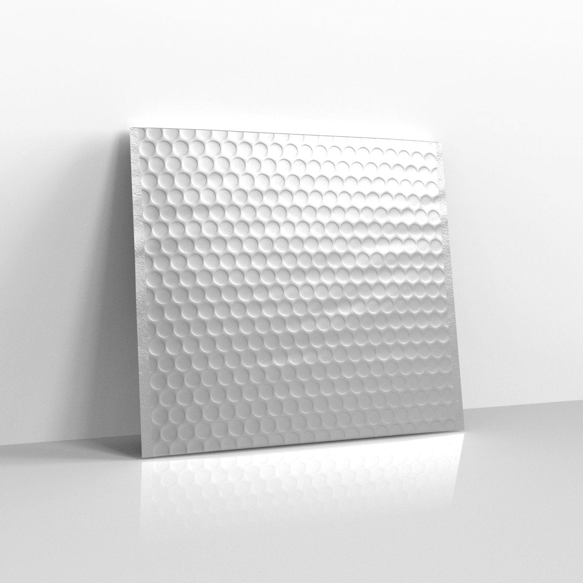 Silver Matt Finish Bubble Bag Mailers - Square - 230 x 230mm