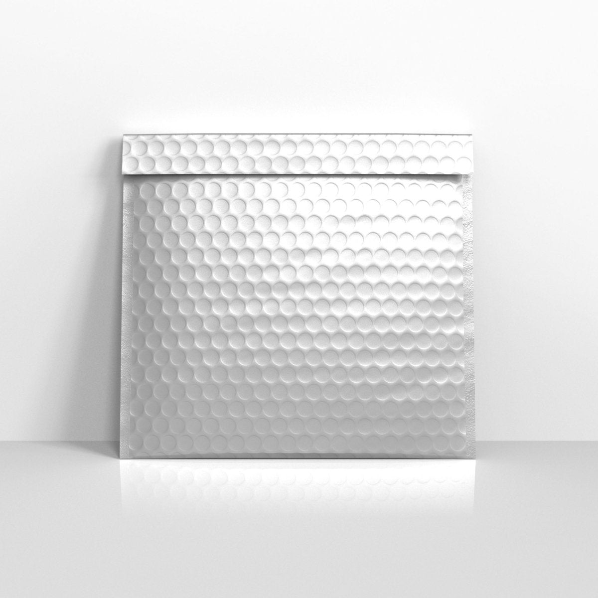 Silver Matt Finish Bubble Bag Mailers - Square - 230 x 230mm