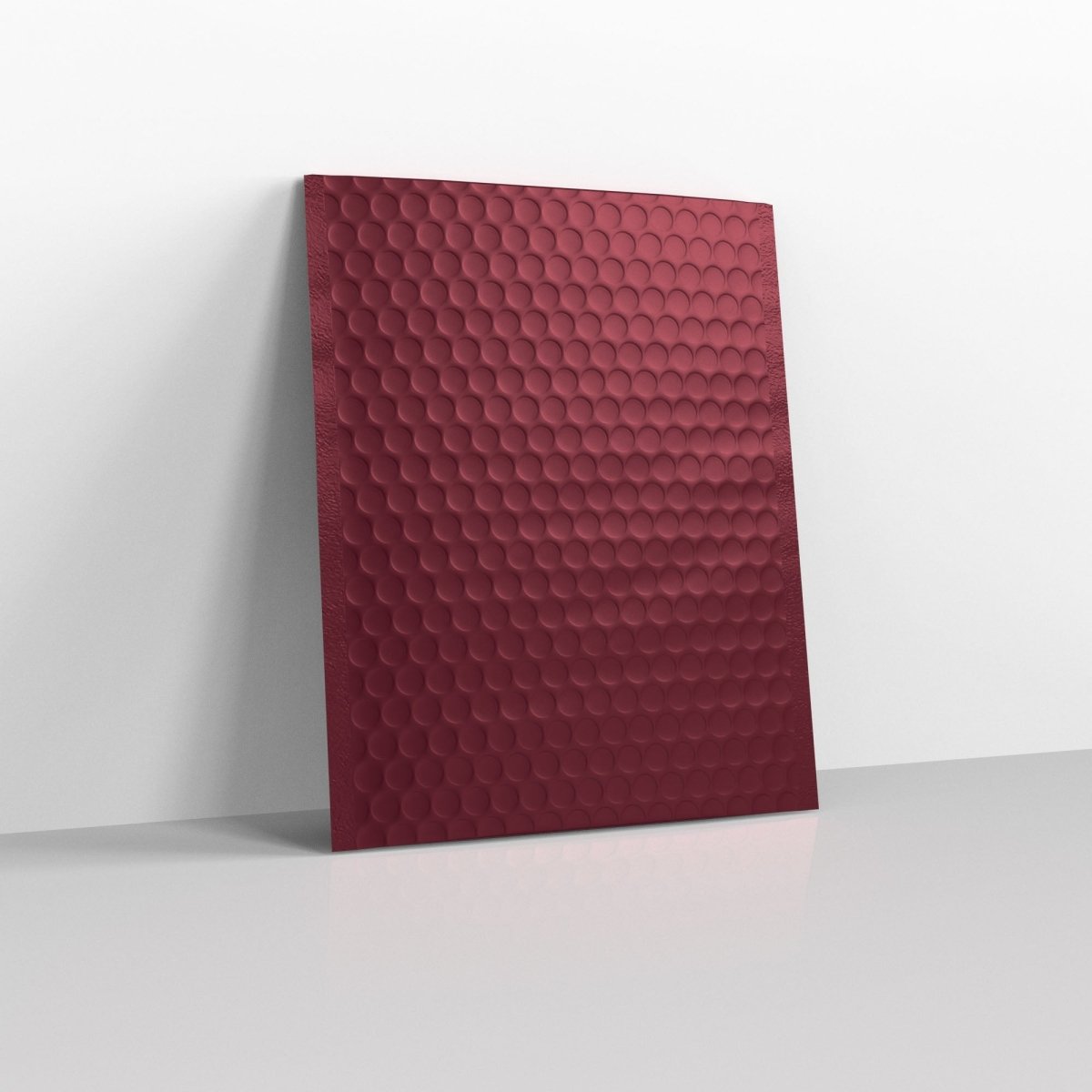 Burgundy Matt Finish Bubble Bag Mailers - C5+ - 250 x 180mm