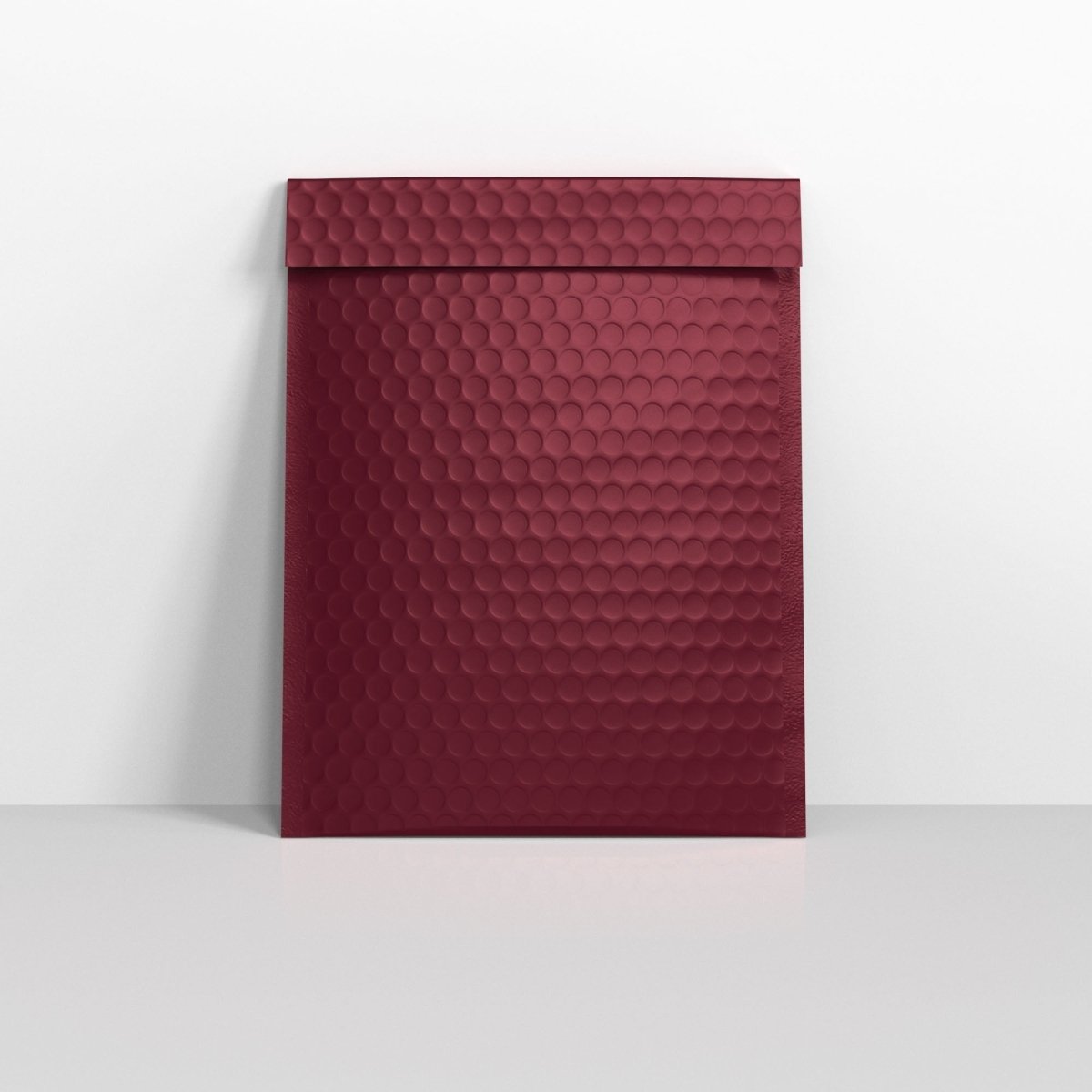 Burgundy Matt Finish Bubble Bag Mailers - C5+ - 250 x 180mm