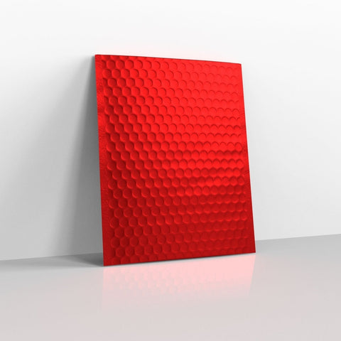MM250R - Red Matt Finish Bubble Bag Mailers - Matt Finish Bubble Bag Mailers