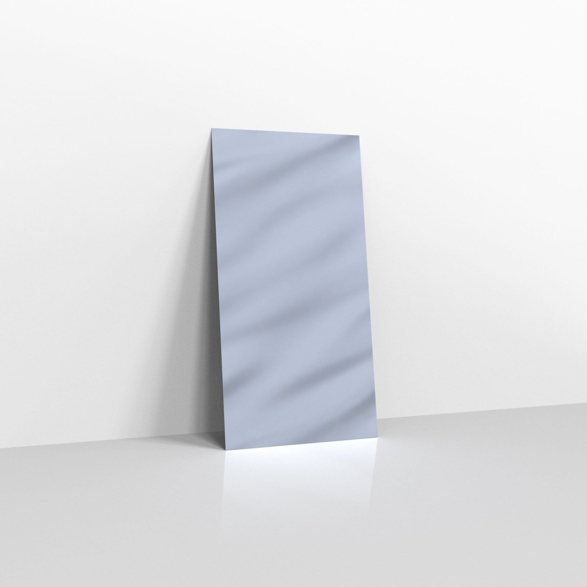 Ice Blue Matt Finish Foil Envelopes - DL - 220 x 110mm