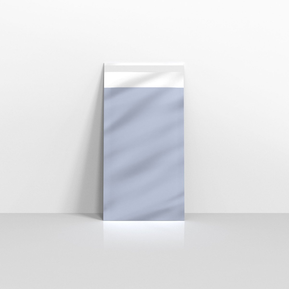 Ice Blue Matt Finish Foil Envelopes - DL - 220 x 110mm