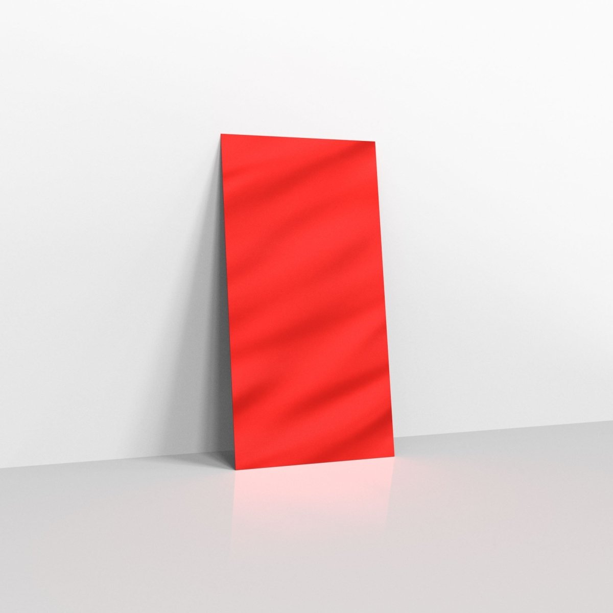 Red Matt Finish Foil Envelopes - DL - 220 x 110mm