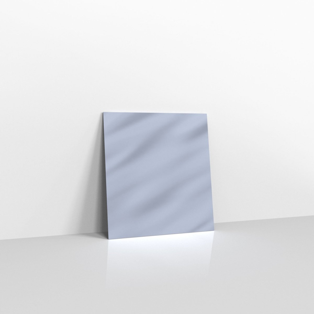 Ice Blue Matt Finish Foil Envelopes - Square - 165 x 165mm